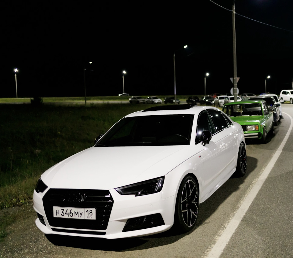 1BE, Eibach, EMD, ZuZ. — Audi A4 (B9), 2 л, 2019 года | тюнинг | DRIVE2