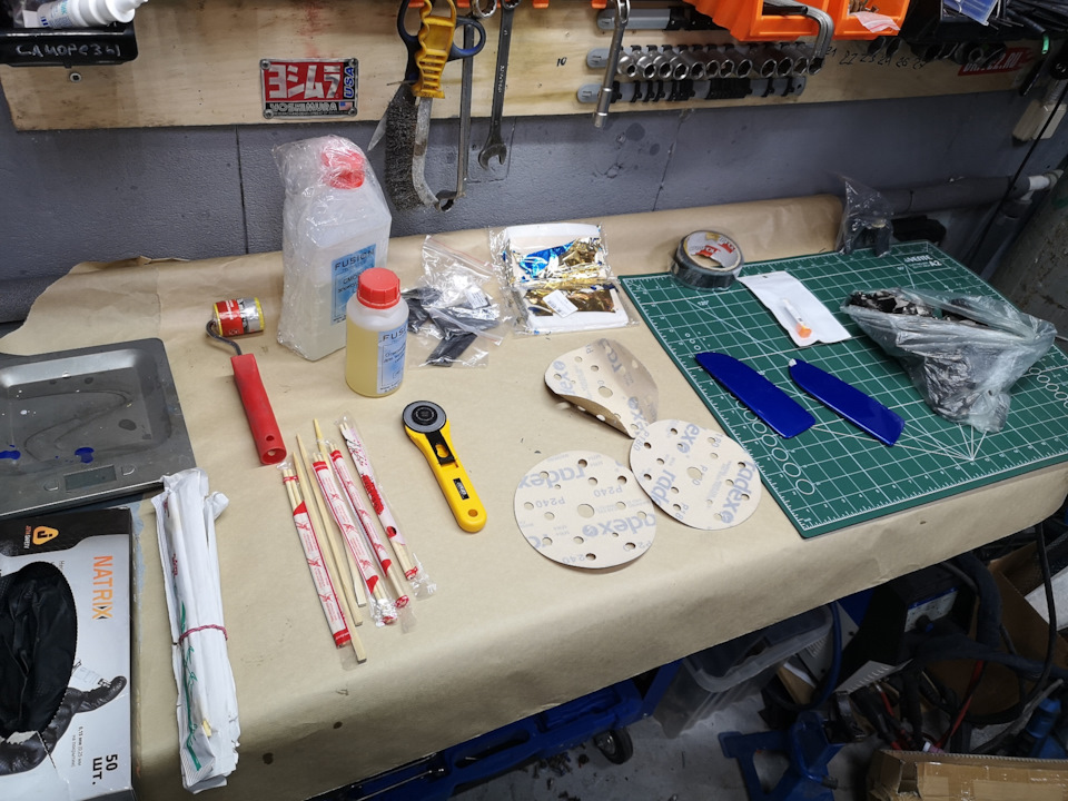 Ламинация карбоном — Mitsubishi 3000 GT, 3 л, 1993 года | своими руками ...