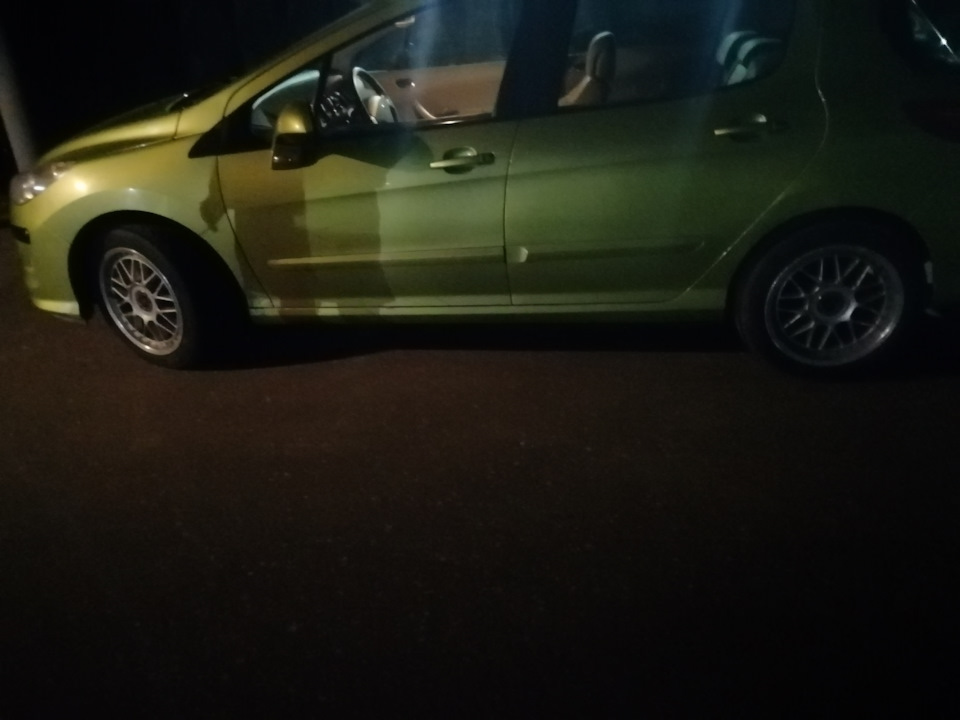 Диски — Peugeot 308 (1G), 1,6 л, 2008 года | колёсные диски | DRIVE2