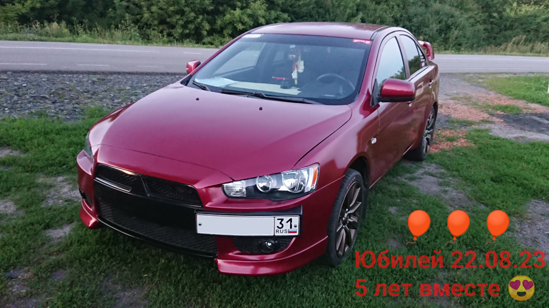 Mitsubishi Lancer 10 Кровавый винил