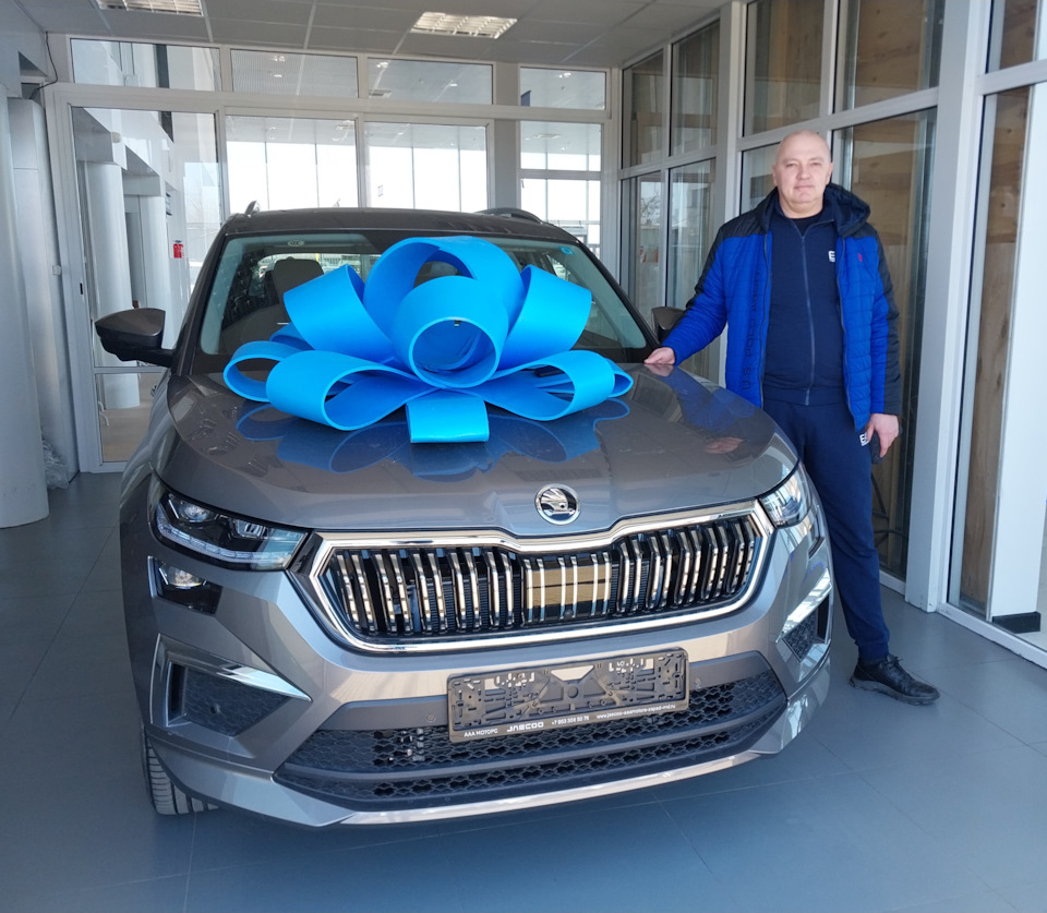 Обновление парка )! — Skoda Kodiaq, 2 л, 2023 года | покупка машины ...