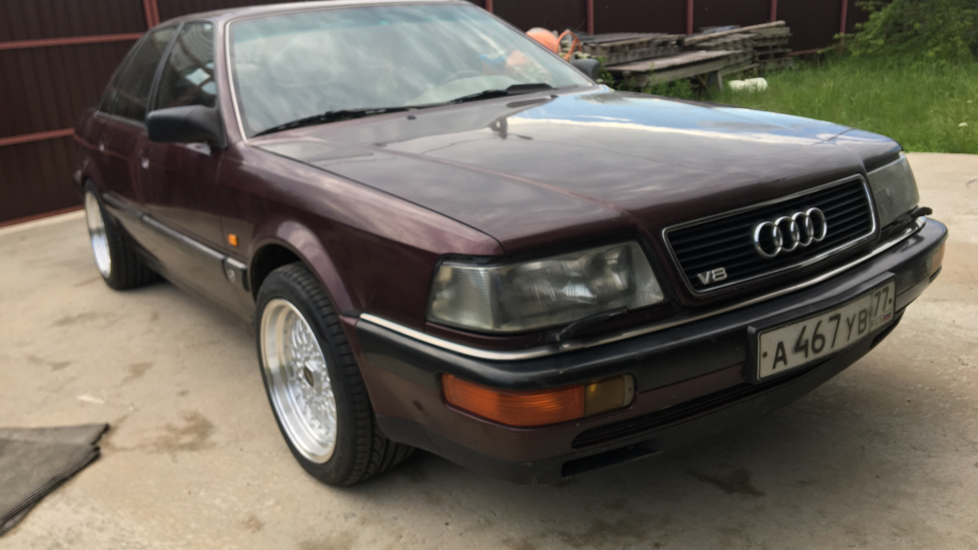 Audi V8 3.6 бензиновый 1991 | Машина для души! на DRIVE2