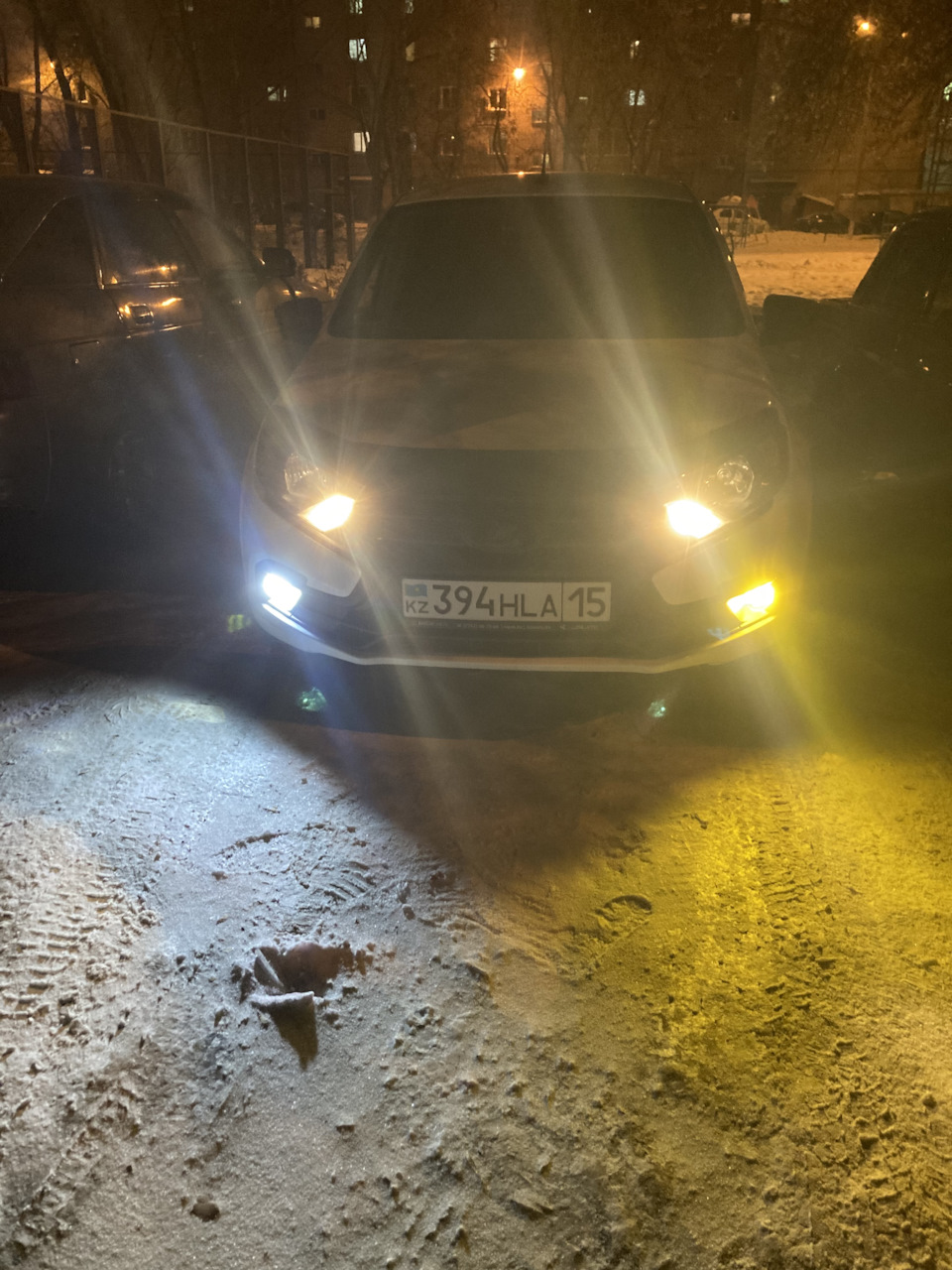 ПТФ один не переключает — Lada Гранта (2G) FL, 1,6 л, 2019 года |  электроника | DRIVE2