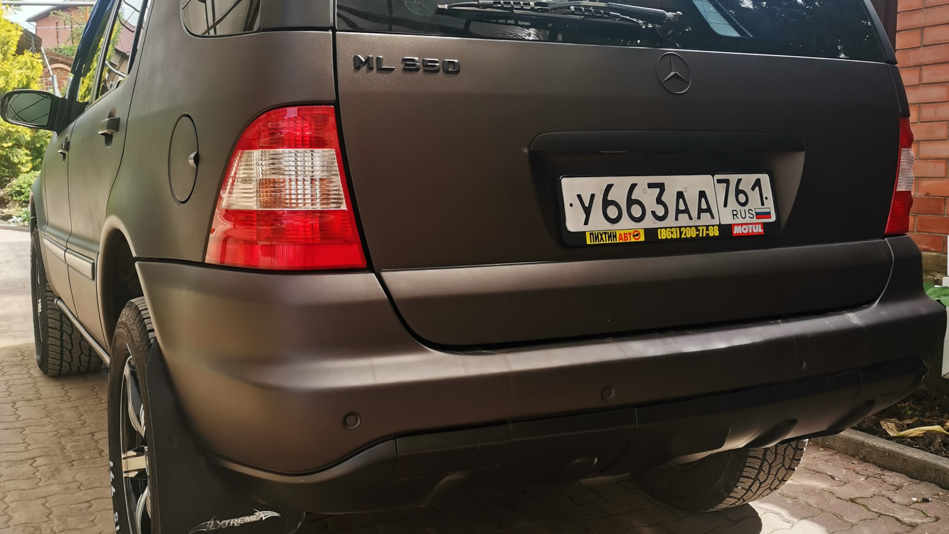 Mercedes-Benz M-Class (W163) 3.7 бензиновый 2003 | Баклажан 🍆 на DRIVE2