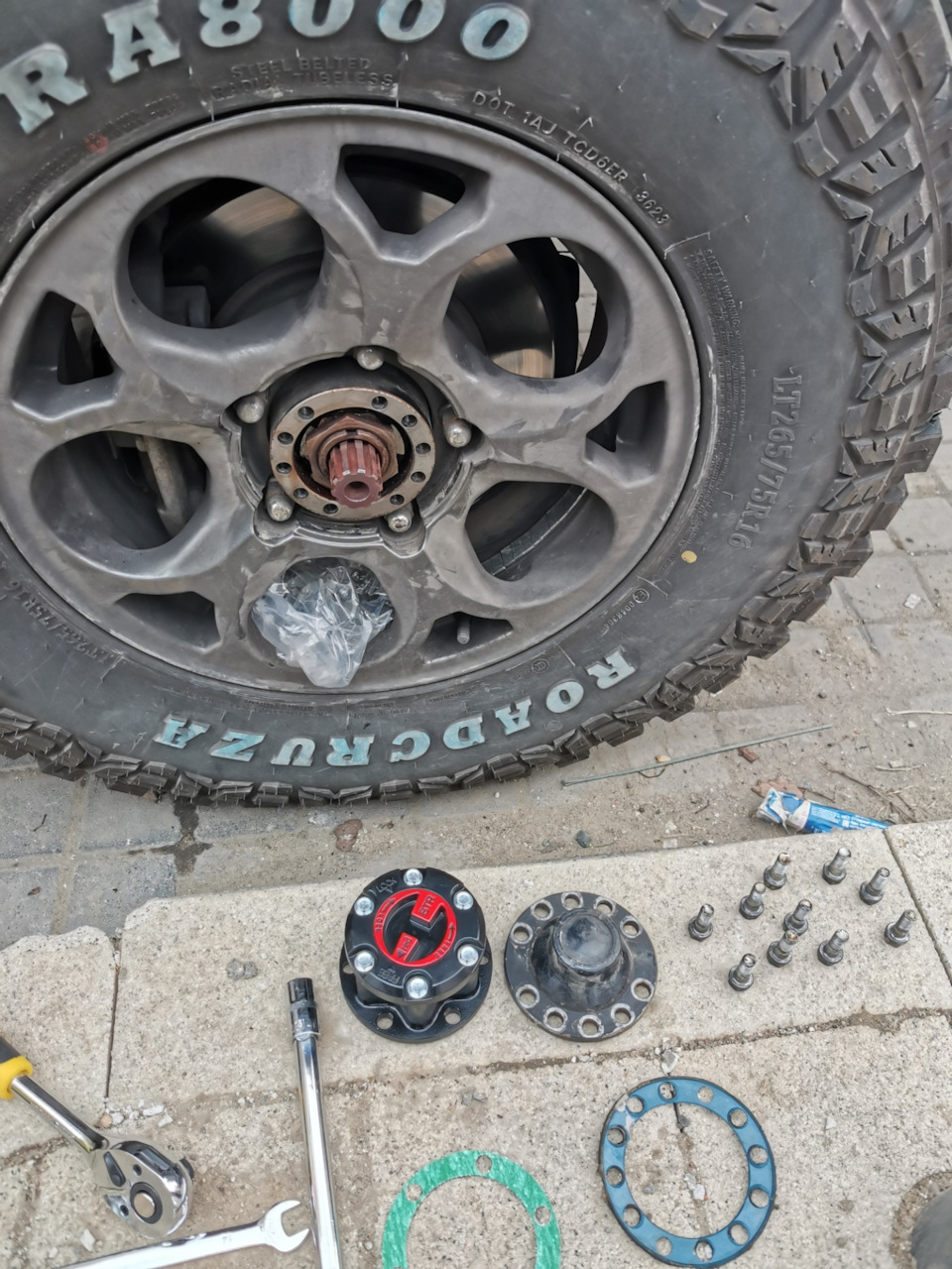 Поставил хабы RedBTR Trophy Z — УАЗ Patriot, 2,7 л, 2021 года | тюнинг ...
