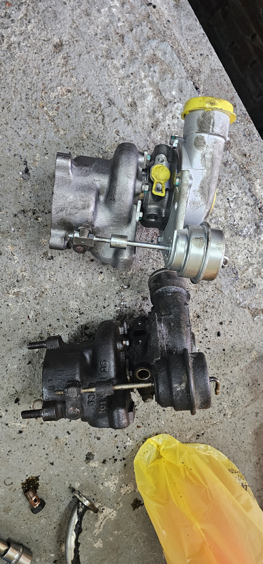 Новая и старая — Volkswagen Passat B5