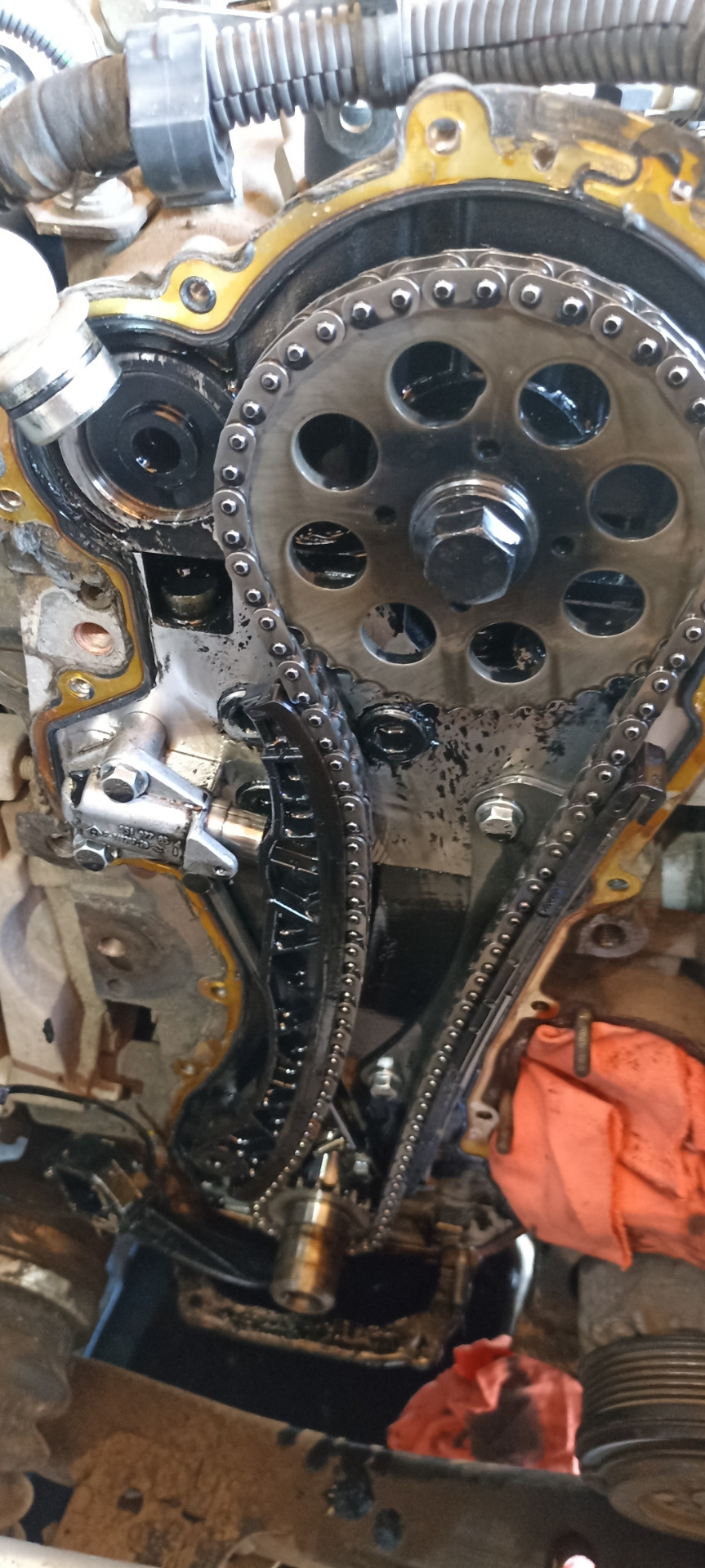 Замена ГРМ, патрубки ЕГР и по мелочи — Opel Astra H, 1,3 л, 2007 года ...