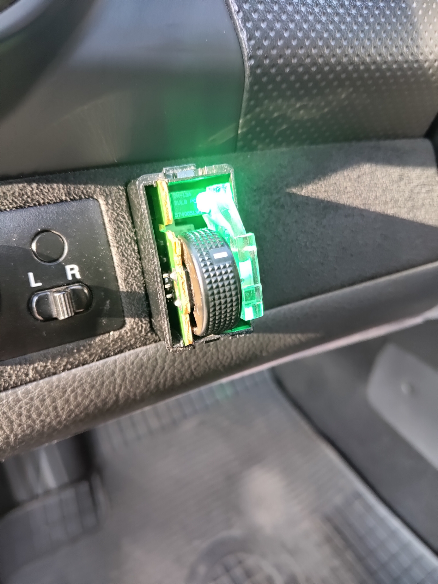 Подсветка корректора фар — Chevrolet Aveo 5-door (1G), 1,5 л, 2007 года ...