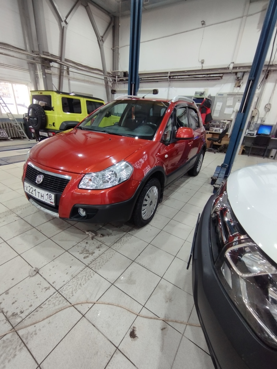 С Рождеством! — FIAT Sedici, 1,6 л, 2008 года | визит на сервис | DRIVE2