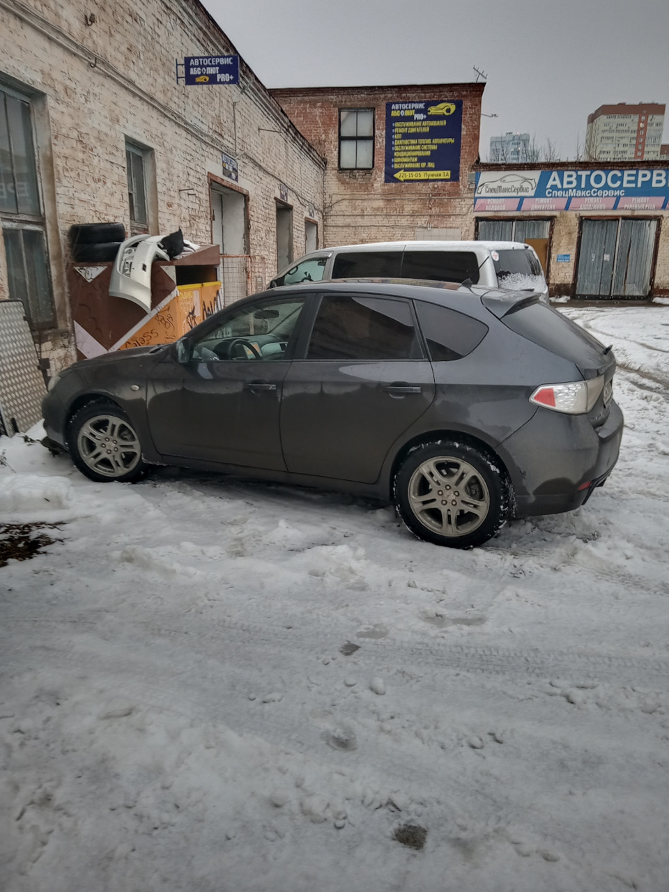 Комплект новых Китай шин — Subaru Impreza (GE/GH), 2 л, 2008 года ...