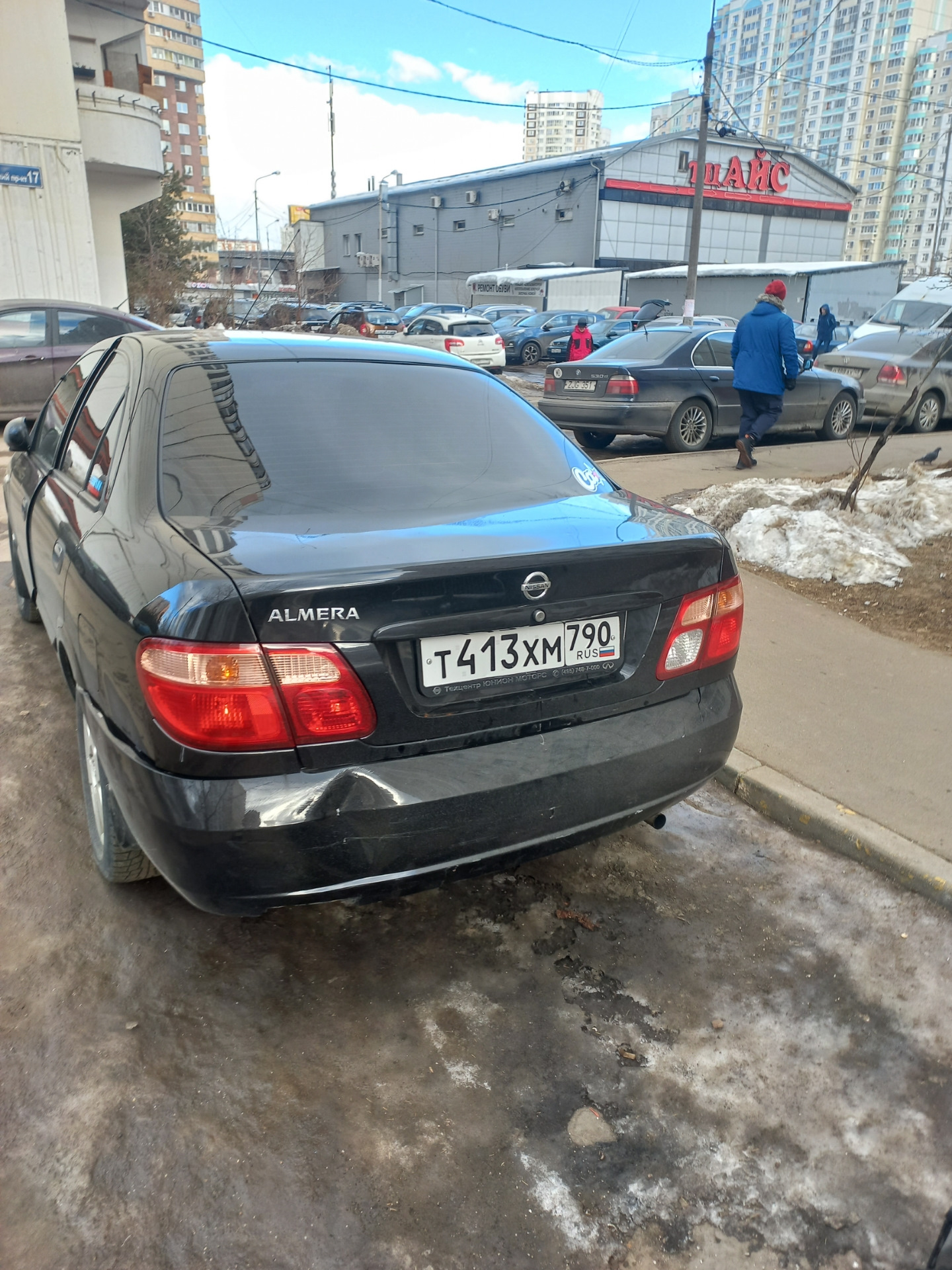 Попадос из-за телефона — Nissan Almera II (N16), 1,8 л, 2006 года | ДТП ...