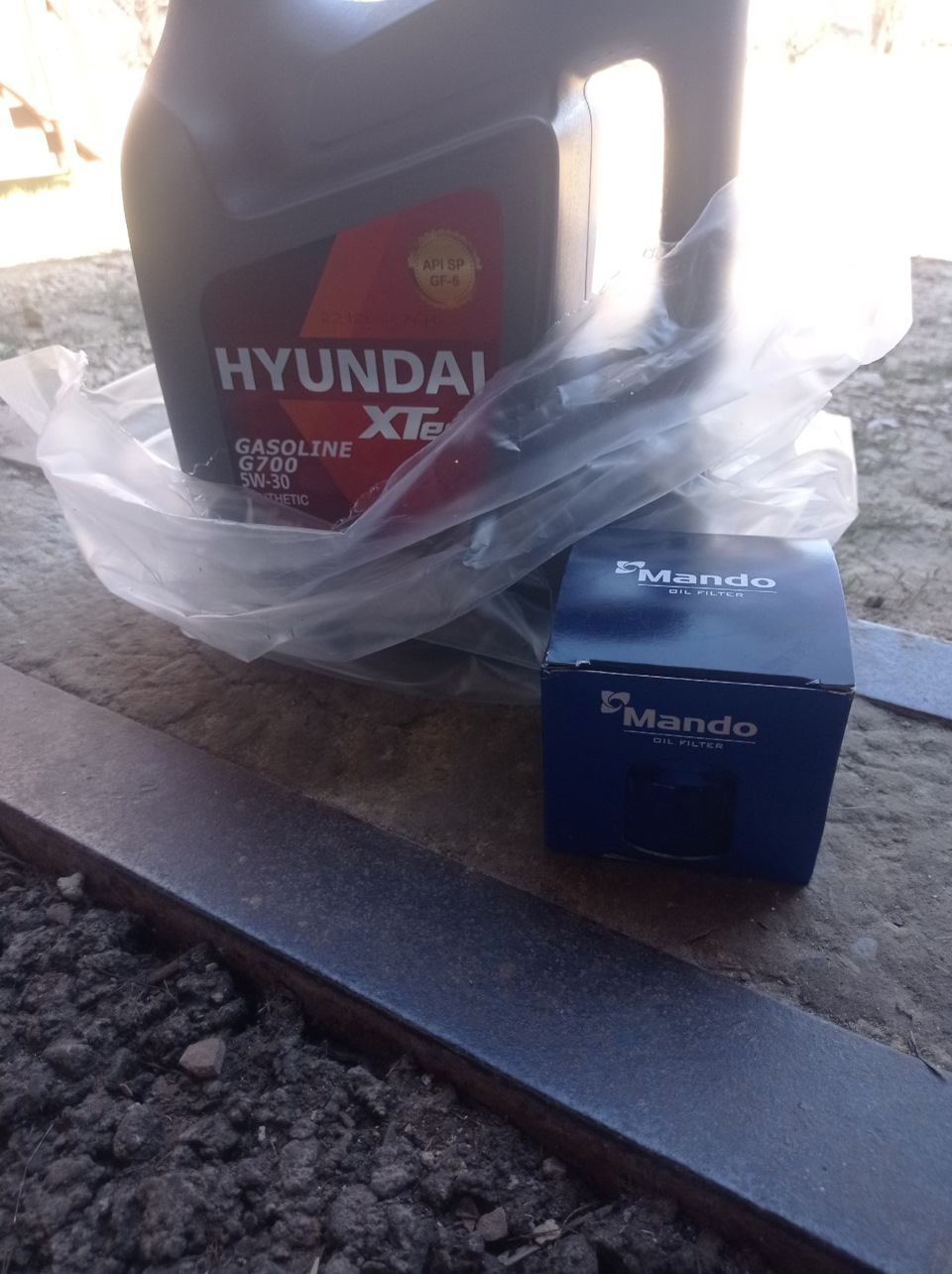Замена масла+Фильтр+Лавр (мягкая очистка двигателя) — Hyundai Solaris ...