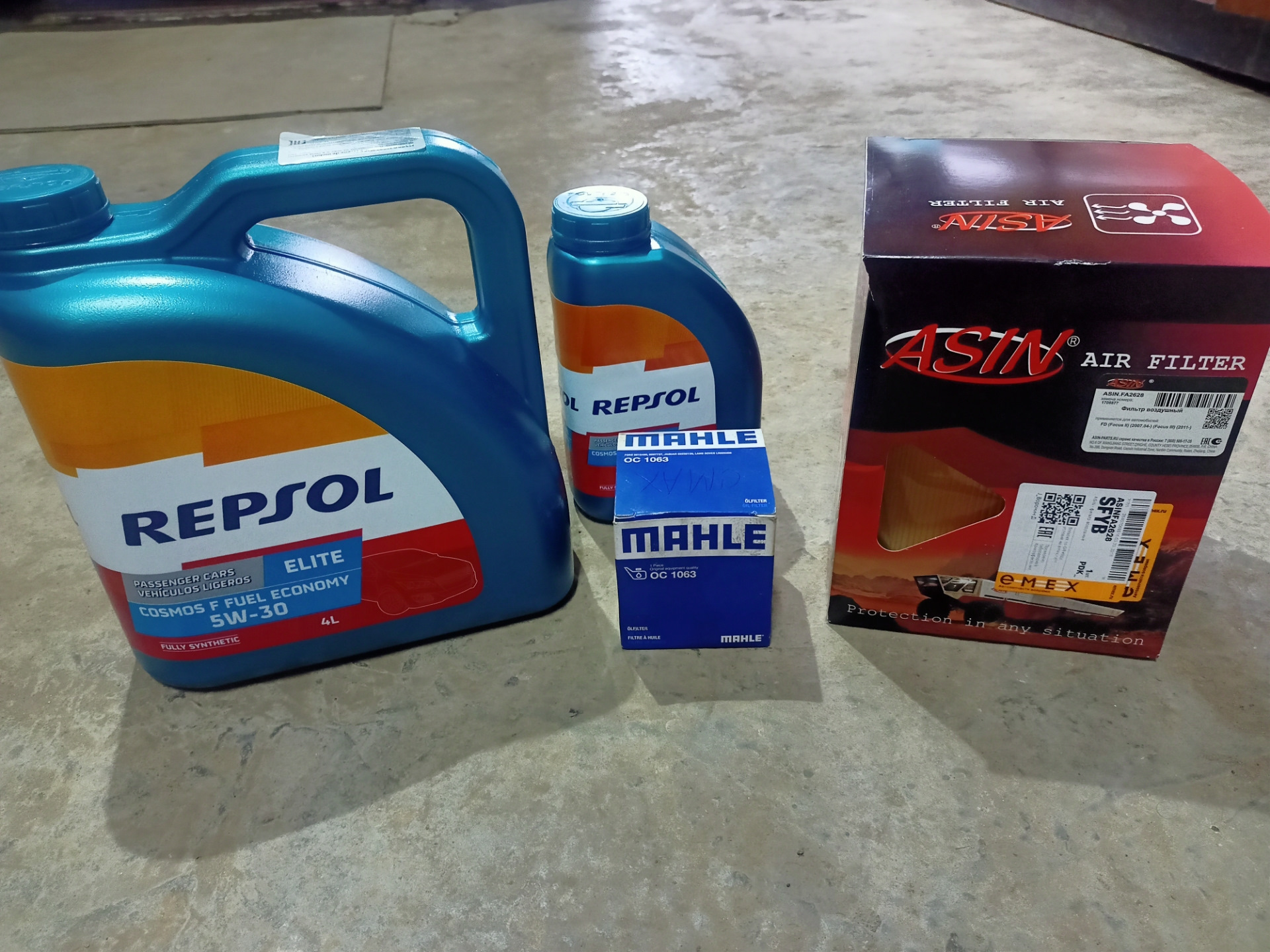 Repsol cosmos f fuel economy 5w 30