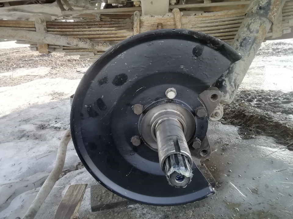 Из колхозного моста — гибридный, сборка — УАЗ 3909, 2,9 л, 2007 года ...