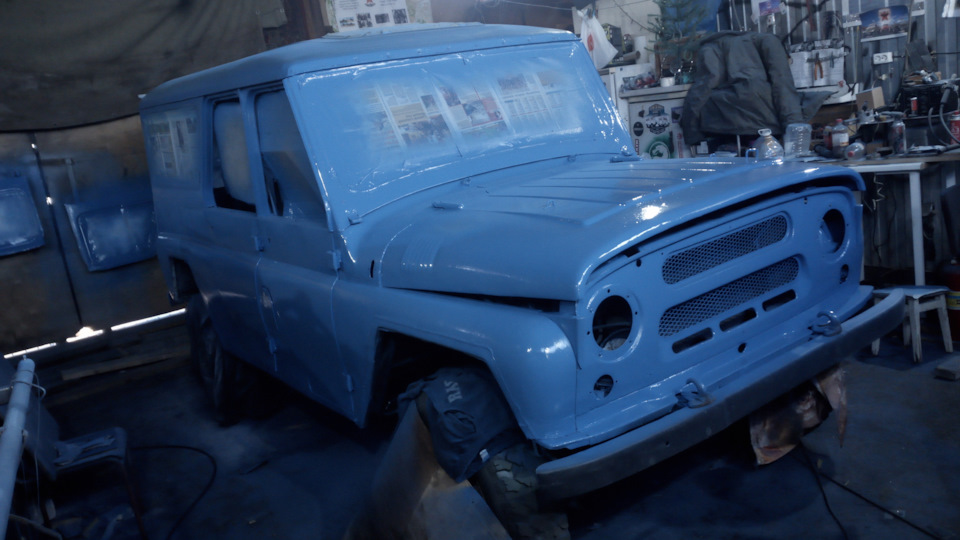 Photo from the logbook UAZ 3153