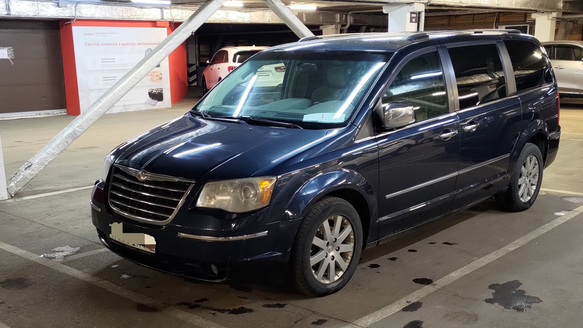 Chrysler Grand Voyager V 2.8 дизельный 2008 | Кораблик на DRIVE2