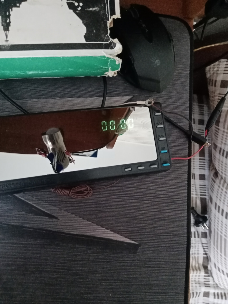 Зеркало электроника ЗАП 01ЭЧ — Lada 21093, 1,5 л, 1996 года | просто ...