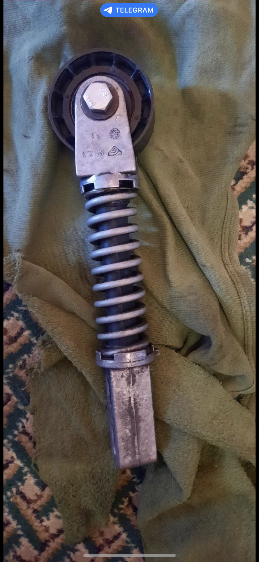 Переделка натяжителя — Renault Scenic I, 1,9 л, 2003 года | запчасти ...