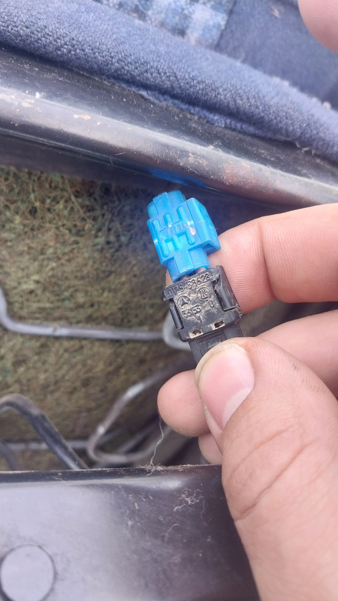 Подогрев сидений — Mercedes-Benz E-class (W124), 2,3 л, 1991 года ...