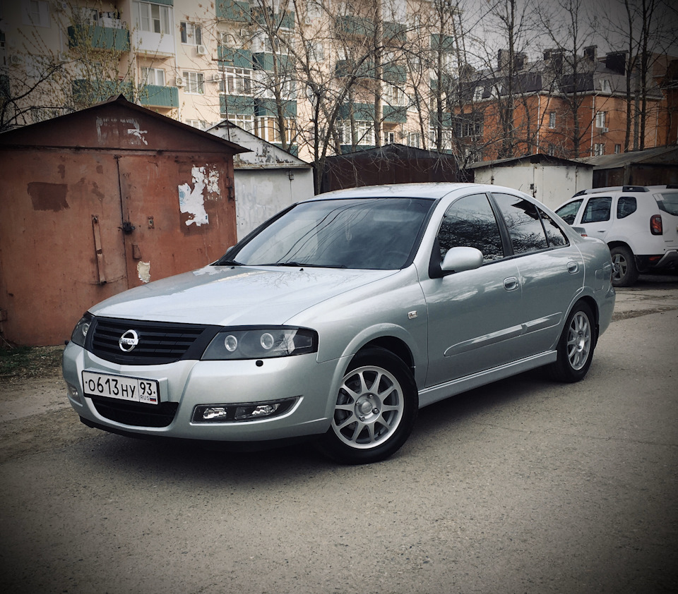 ВСМПО Солярис — Nissan Almera Classic (B10), 1,6 л, 2007 года | колёсные  диски | DRIVE2