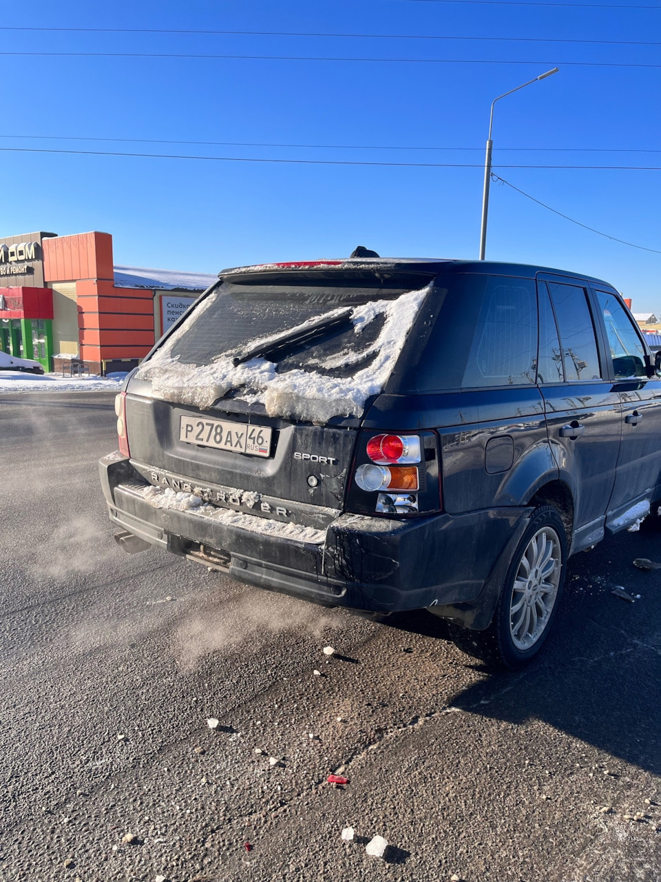 ТО 258 000 и ДТП — Land Rover Range Rover Sport (1G), 4,4 л, 2006 года |  ДТП | DRIVE2