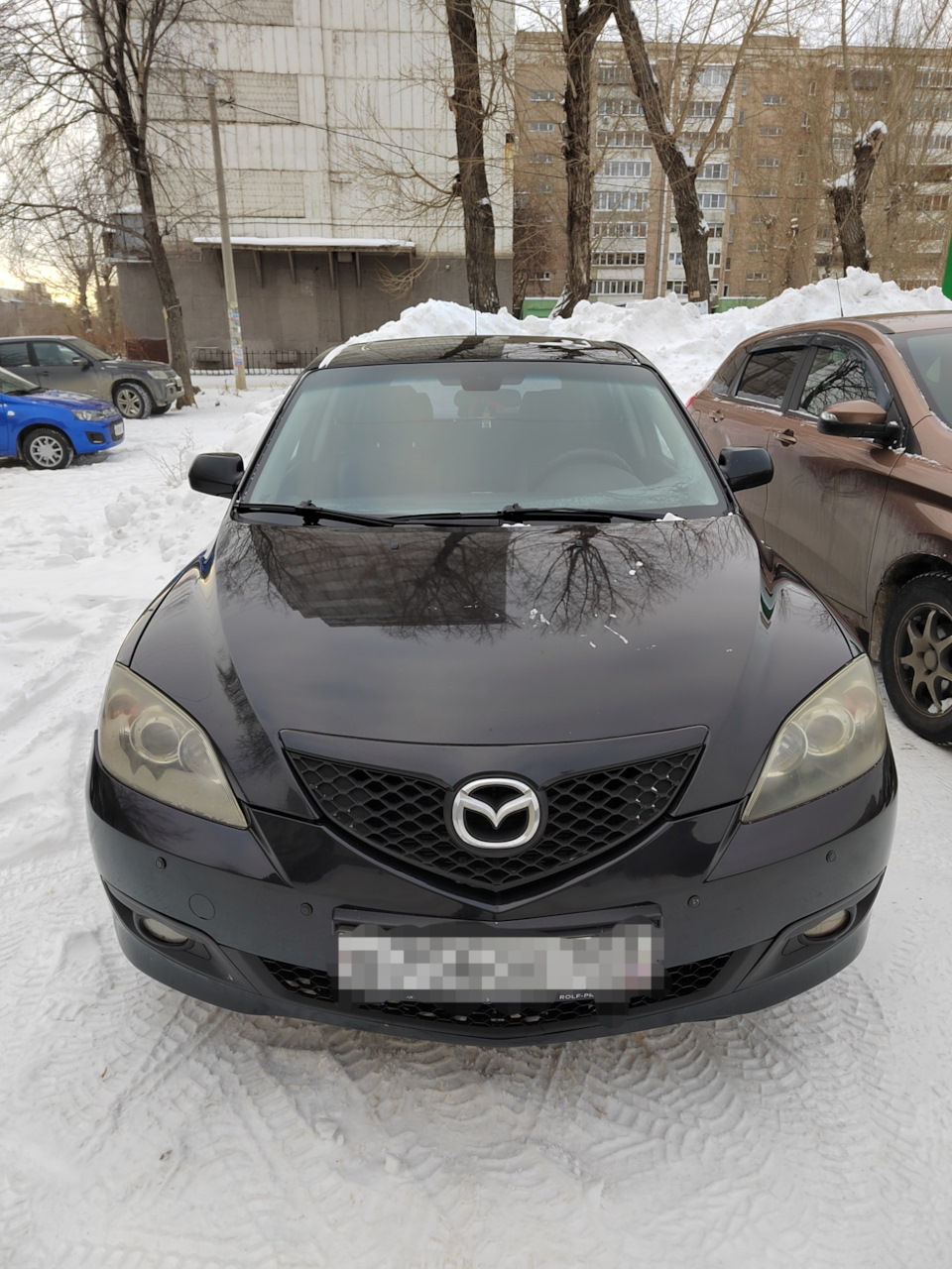 Примерзли замки/концевики Mazda 3 BK после мойки в -30 — DRIVE2