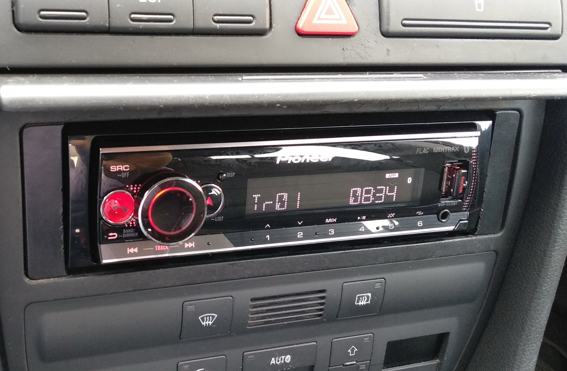 Несколько слов о звуке, о ГУ Pioneer mvh-s520bt, о DSP, и вообще… — Audi A6  (C5), 1,8 л, 2003 года | автозвук | DRIVE2