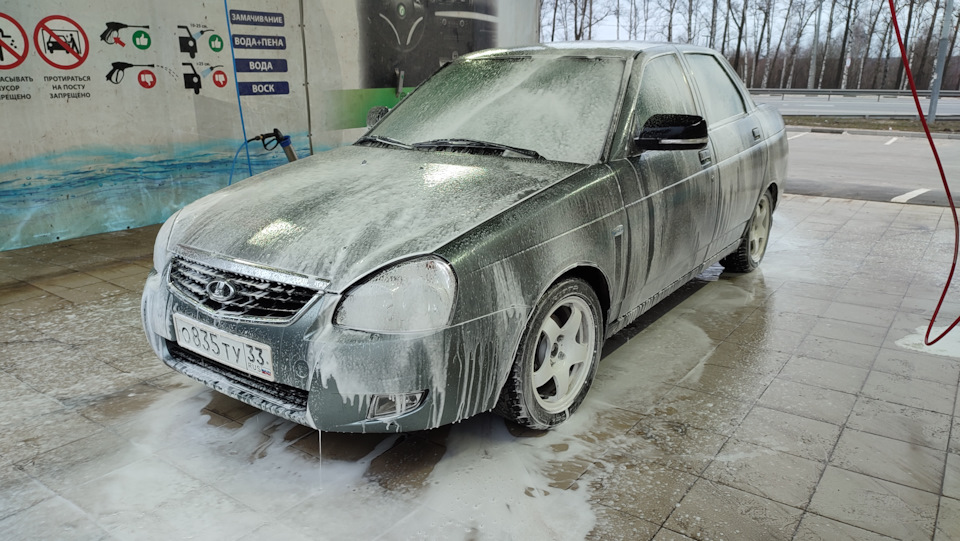 Ступица смазанная говном — Lada Приора седан, 1,6 л, 2008 года ...
