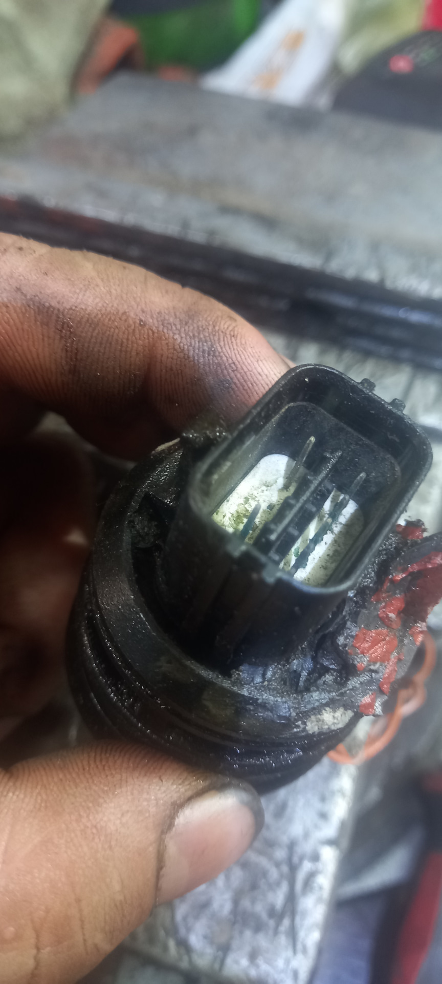 Замена штекера вариатора — Nissan Liberty, 2 л, 2002 года | своими ...