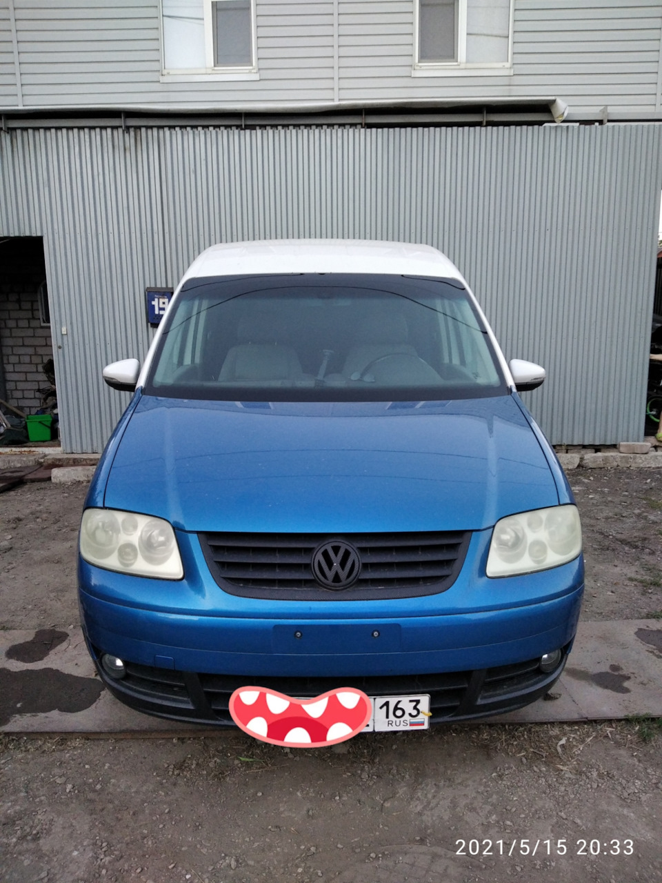 Морда vw caddy touran — Volkswagen Caddy (3G), 1,6 л, 2008 года | тюнинг |  DRIVE2