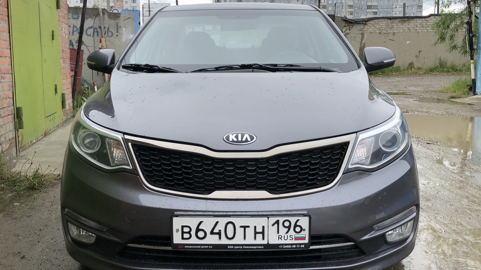 KIA Rio (3G) 1.6 бензиновый 2016 | From A to B на DRIVE2