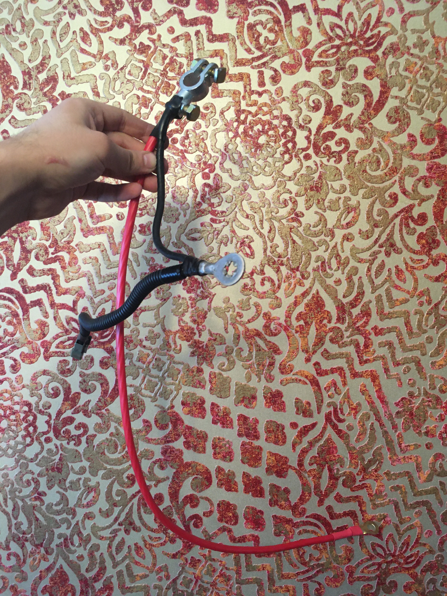 Замена клемм аккумулятора, ремонт силовых проводов. — Mercury Sable (2G ...