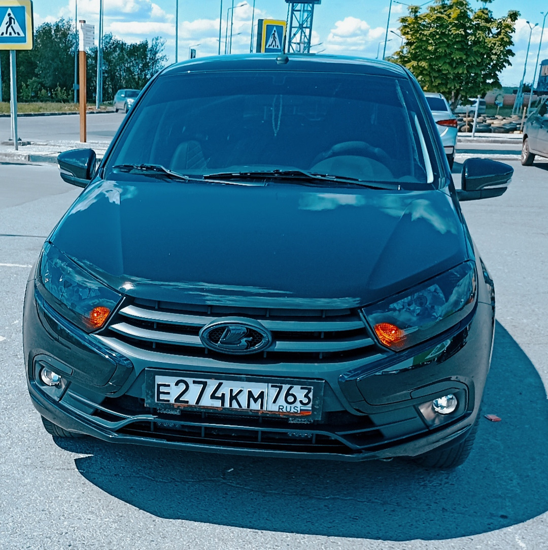 ПТФ WESEM — Lada Гранта (2G) FL, 1,6 л, 2021 года | электроника | DRIVE2