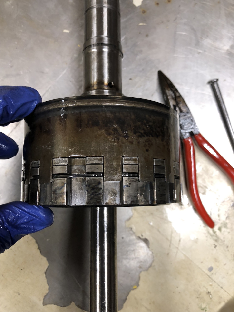 первый пациент на замену — Toyota Crown (S120)