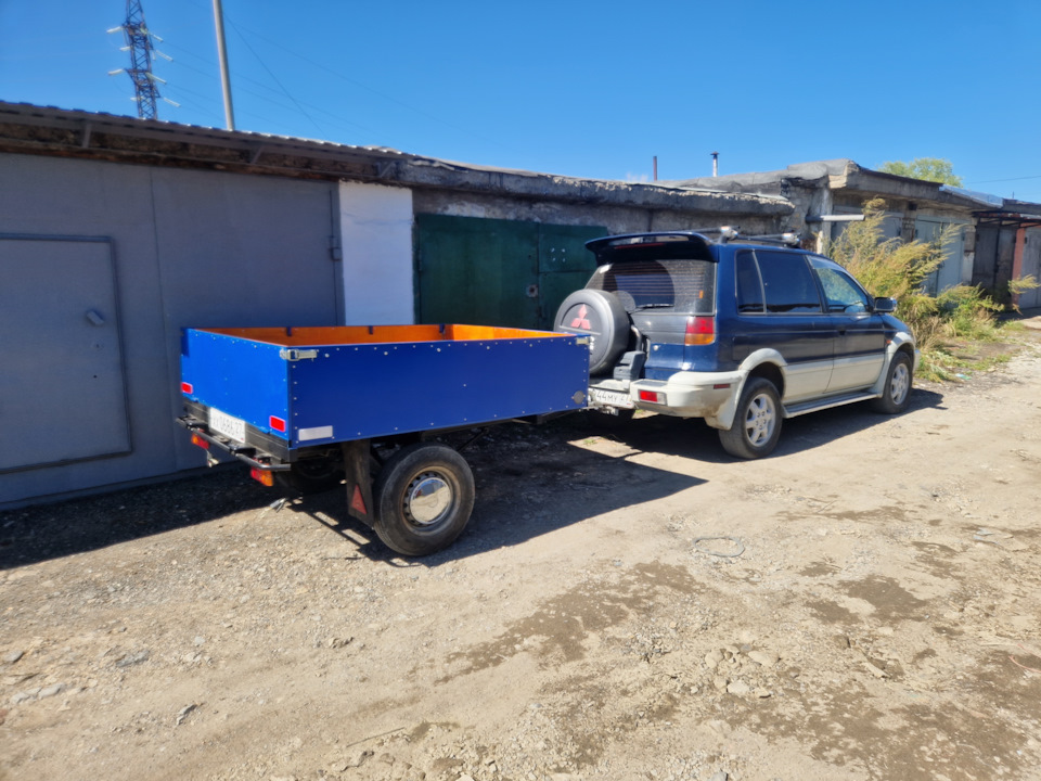 Переделка прицепа ММЗ. Финал — Сообщество «Прицепы» на DRIVE2