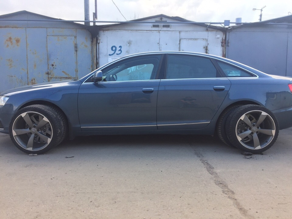 Диски а6. Audi a6 c6 r19.