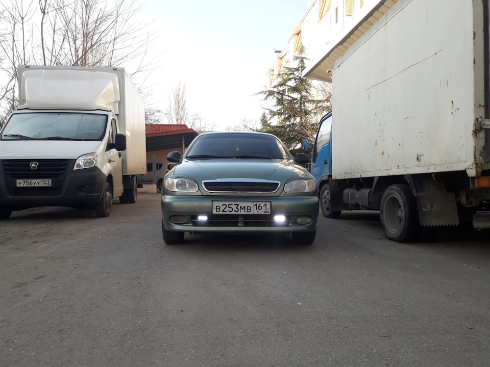 Ремонт, доработка ДХО и доп. стоп сигнала — ЗАЗ Chance, 1,5 л, 2009 ...