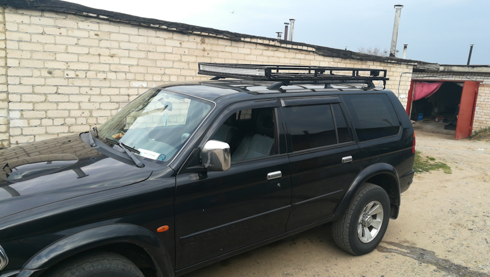 Багажник — финиш — Mitsubishi Pajero Sport (1G), 2,5 л., 2003 года ...