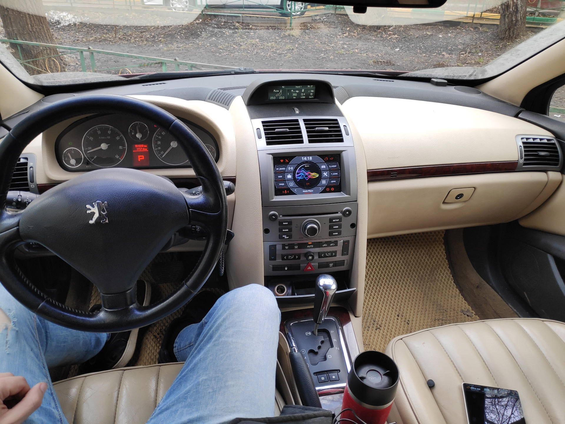 Установка ГУ из Китая — Peugeot 407, 2 л, 2007 года | электроника | DRIVE2