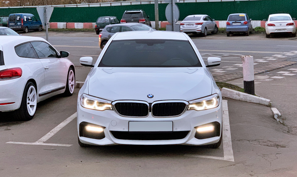 Сплиттер и лезвия! — BMW series (G30), л., 2018 года стайлинг DRIVE2