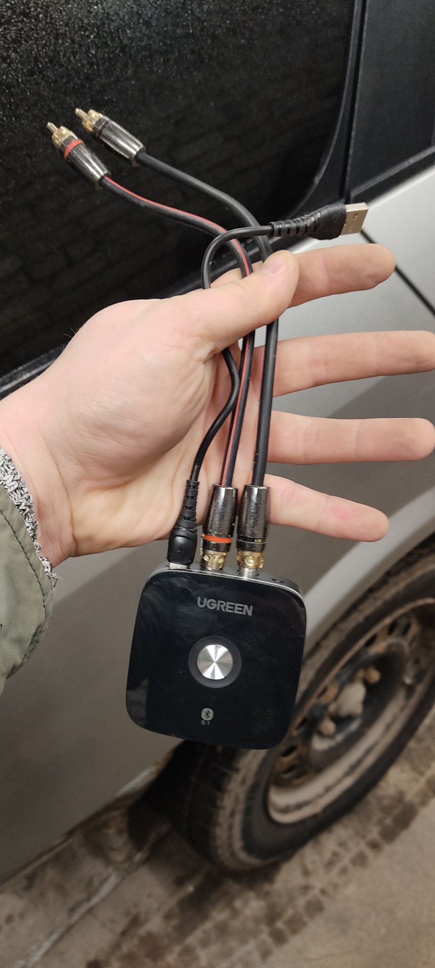 Долой фм-трансмиттер — Nissan Primera Wagon (P12), 2 л, 2001 года ...
