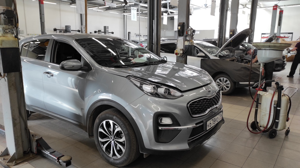 Заехал на сервис — KIA Sportage (4G)