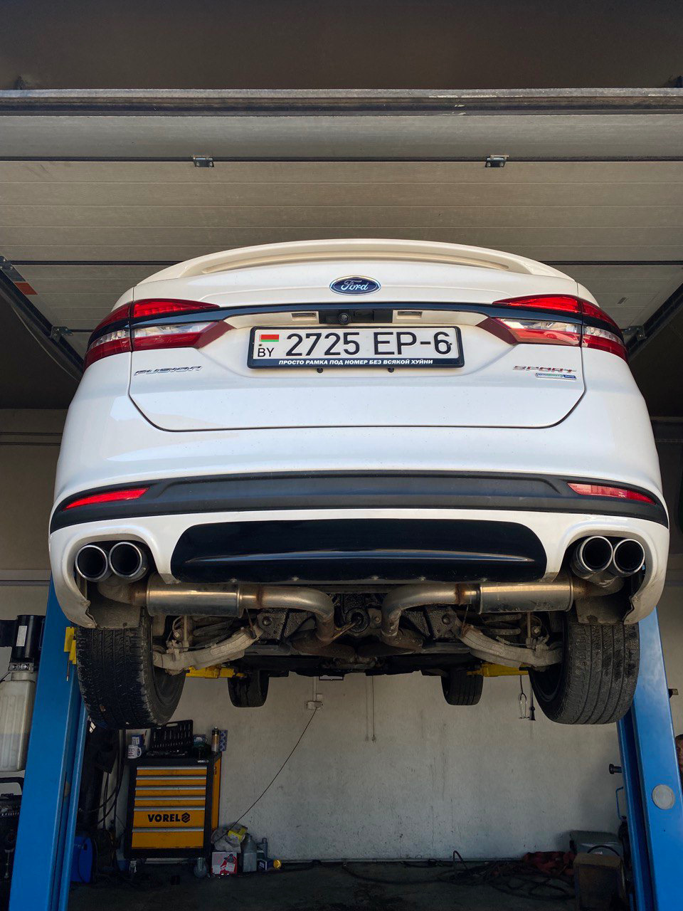 Замена втулок стабилизатора — Ford Fusion (America) (2G), 2,7 л, 2017 ...