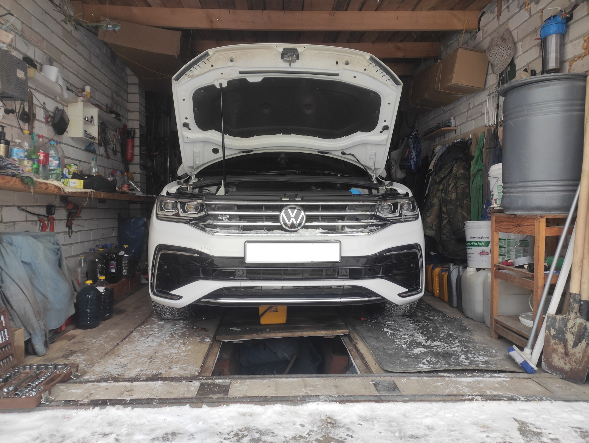 ТО-1.5 промежуточная замена масла — Volkswagen Tiguan (2G), 2 л, 2021 года  | плановое ТО | DRIVE2