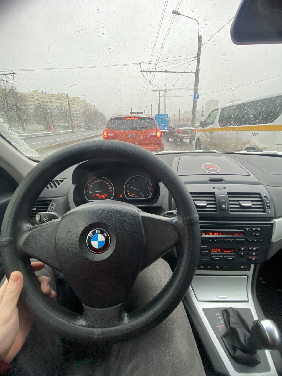 Руль здорового человека — BMW X3 (E83), 2 л, 2010 года | электроника |  DRIVE2