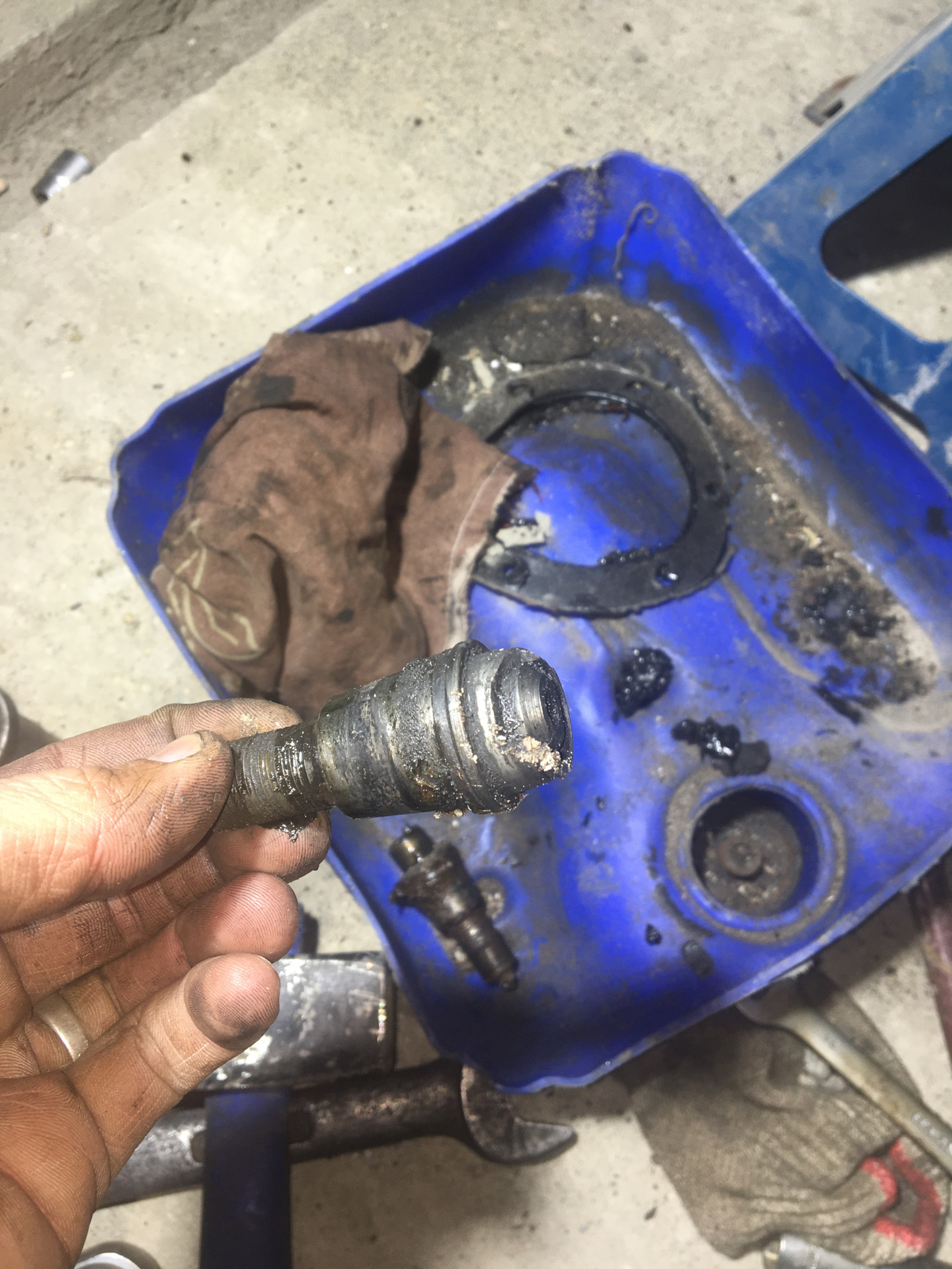 Замена шкворней на подшипниках — УАЗ Patriot, 2,3 л, 2012 года ...