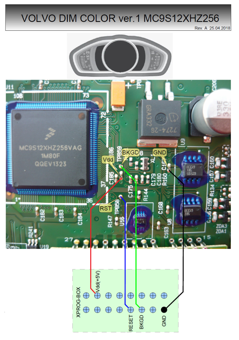 Xprog 6 3 3 Chitat Pisat Tft Panel Volvo Drive2