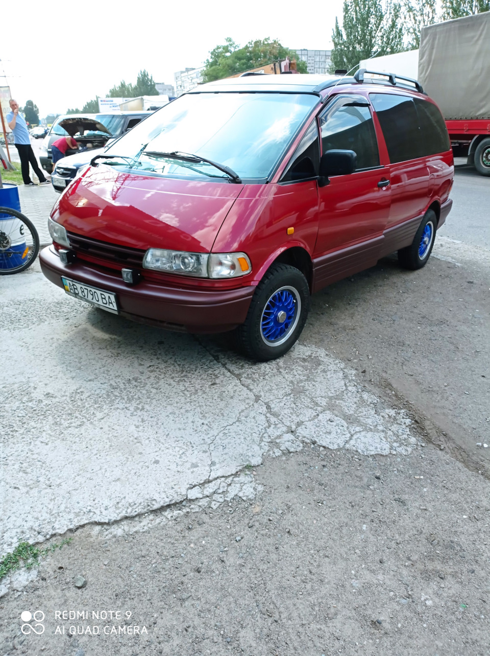 Мягкая подвеска, нервы в порядке . — Toyota Previa (1G), 2,4 л, 1991 года |  своими руками | DRIVE2