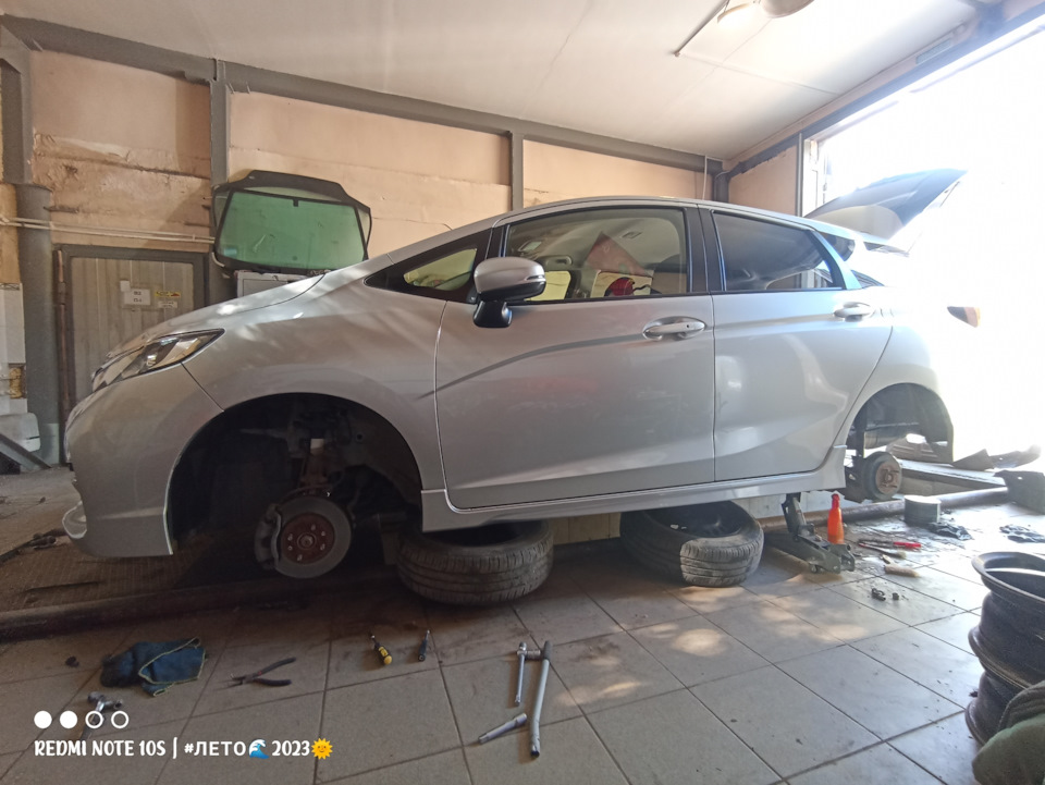 Антикор своими руками — Honda Shuttle (2G), 1,5 л, 2015 года | своими ...