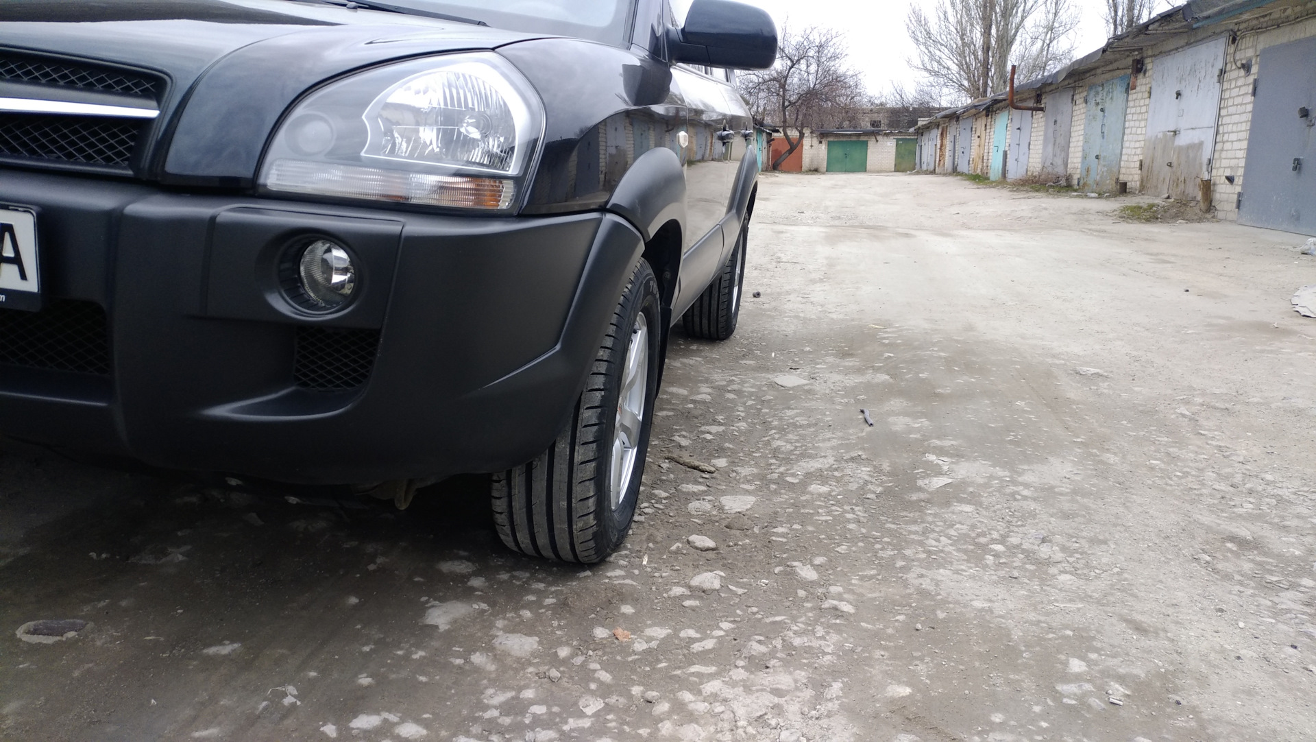 Собрал колёса — Hyundai Tucson (JM), 2 л., 2012 года | колёсные диски ...